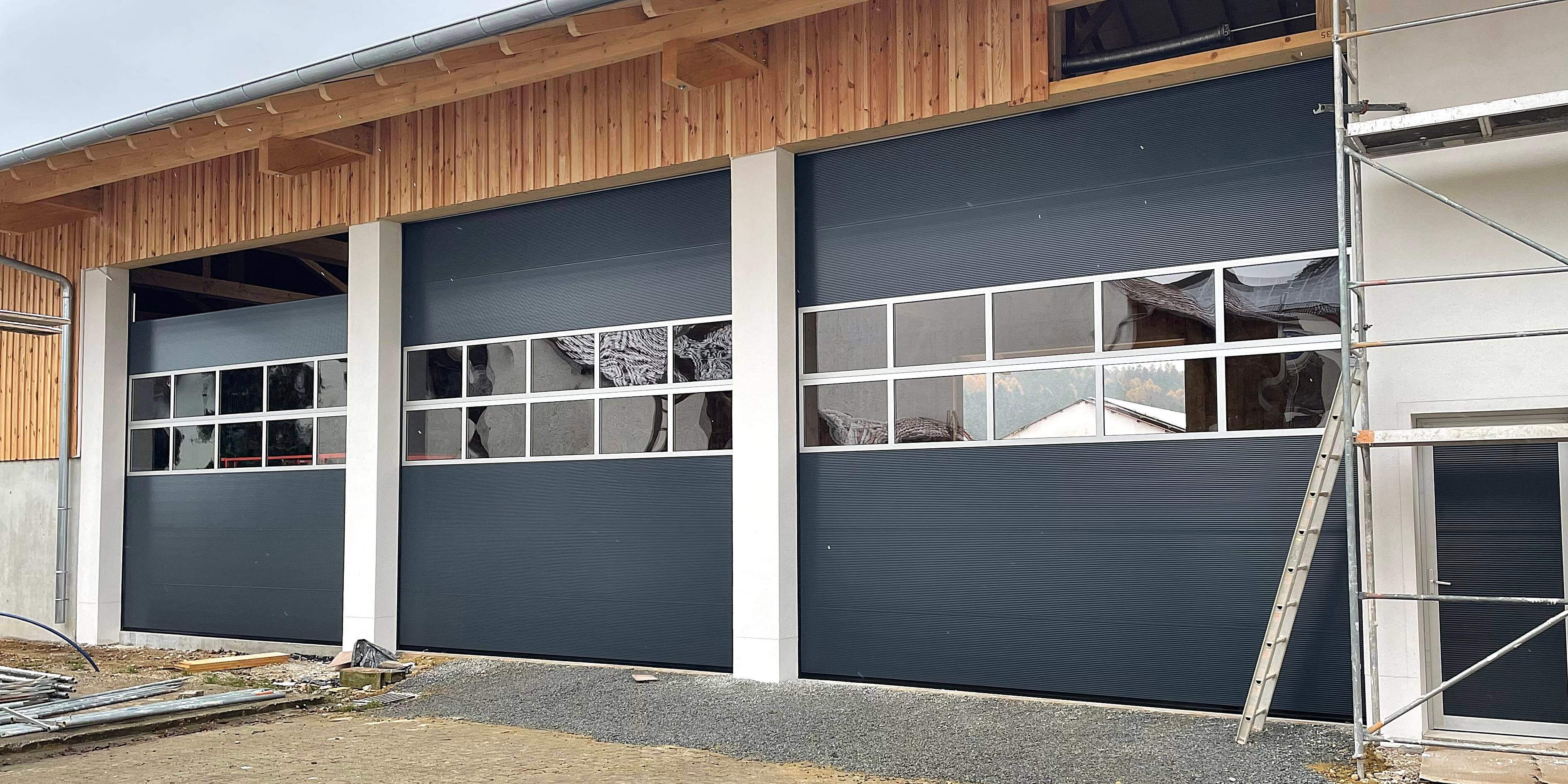 Beispiel einer realisierten Toranlage